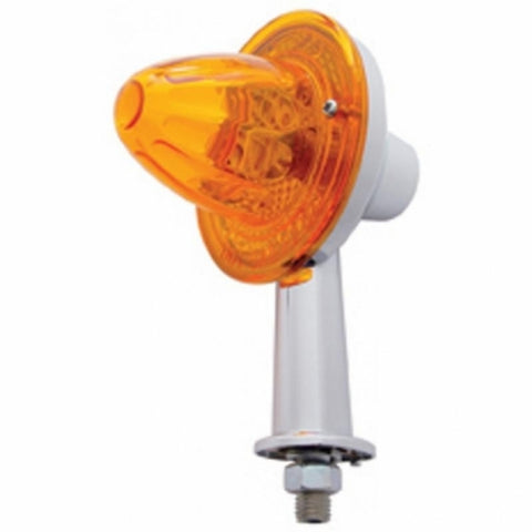 Incandescent Crystal Watermelon Honda Light with 2 1/8" Arm - Double Contact - Amber