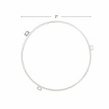 Stainless Steel 7" Headlight Retaining Ring