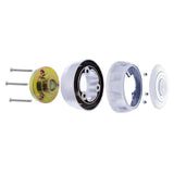 Chrome Steering Wheel Hub & Horn Button Kit For 2014-2021 Kenworth T680 & Peterbilt 579