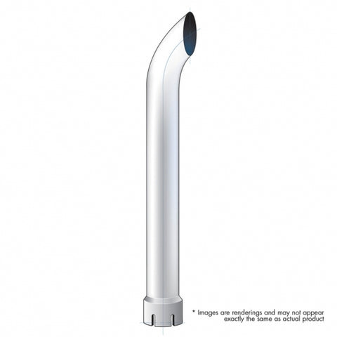 5" Curved Expanded/Slotted Bottom Exhaust - 60" L