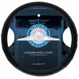 18” Carbon Fiber Style Steering Wheel Cover - Black