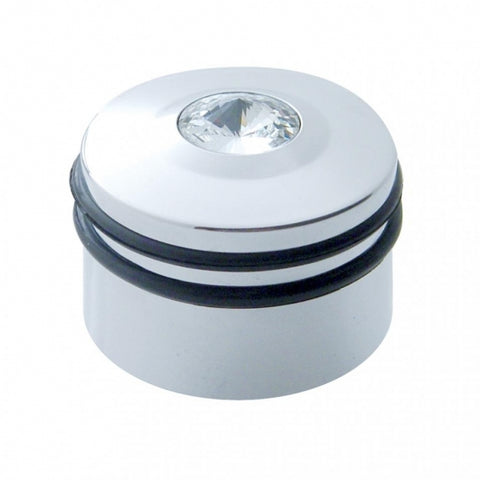 Peterbilt Deluxe Signature A/C Control Knob - Clear Diamond