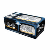 Freightliner Century Chrome Headlight w/ LED Turn Signal & Light Bar