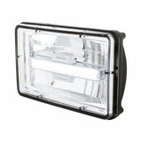 High Power LED 4" x 6" Rectangular Headlight with Daytime Running Light