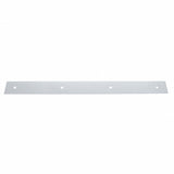 Economy 2" x 24" Stainless Top Mud Flap Plate - Bolt Thru