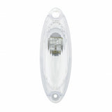 LED Freightliner Cascadia Reflector Cab Light - Amber LED/Clear Lens