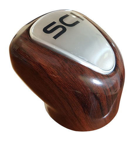 Gear Shift Cover - OEM Style 9/10 (No Notch) - Mahogany Look