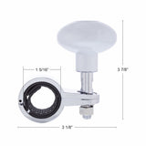 Heavy Duty Steering Wheel Spinner - Pearl White