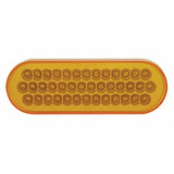 40 LED Oval Turn Signal Light - Amber LED/Amber Lens