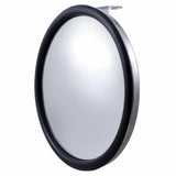 Stainless 8 1/2" Convex Mirror - Offset Stud