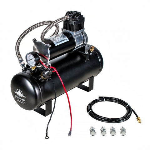 "Competition Series" Heavy Duty 12V 140 PSI Air Compressor & Tank Kit