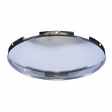 5 Even Dome Notched Front Hub Cap - 7/16" Lip