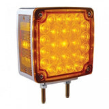 52 LED Double Face Turn Signal - Amber/Red Lens