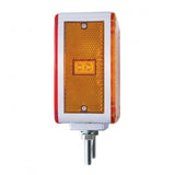 52 LED Double Face Turn Signal - Amber/Red Lens