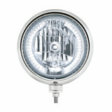 Black Guide 682-C Style Headlight H4 Bulb w/ 34 White LED