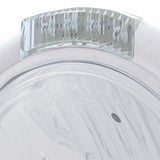 Chrome Classic Headlight Crystal H4 Bulb & LED Turn Signal - Clear Lens