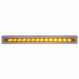 12" 14 LED Light Bracket - Amber LED/Amber Lens