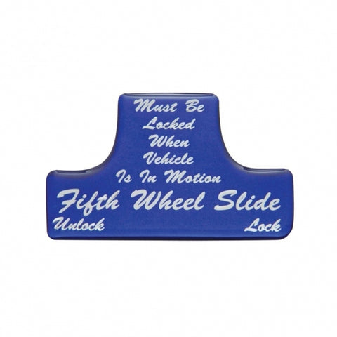 "Fifth Wheel" Switch Guard Sticker Only - Blue