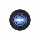 3 LED Mini Clearance/Marker Light - Blue LED/Clear Lens