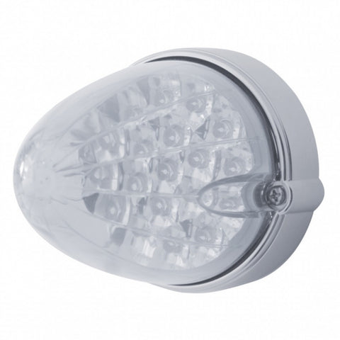 19 LED Reflector Grakon 1000 Flush Mount Kit - Amber LED/Clear Lens