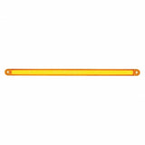 24 LED 12" Dual Function Light Bar - GLO Light - Amber LED/Amber Lens