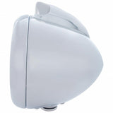 Chrome Guide 682-C Headlight H4 & Original Style LED Signal - Clear Lens