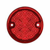 15 LED 3" Dual Function Reflector Double Face Light Kit Only - Amber & Red LED/Amber & Red Lens