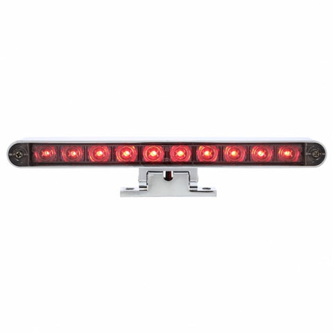 10 LED 3rd Brake Light with 180 Degree Adjustable Pedestal Base - Dual Function Red LED/Clear Lens