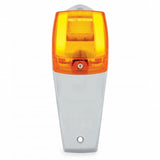 24 LED Rectangular Cab Light Assembly - GLO Light - Amber LED/Amber Lens