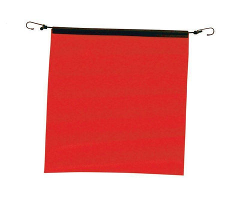 Red Mesh Flag w/ Bungee Cords