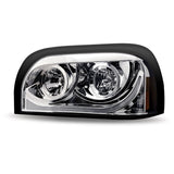 Freightliner Century Halogen Projector Headlight Assembly - Chrome