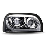 Freightliner Century LED Projector Headlight Assembly - Chrome