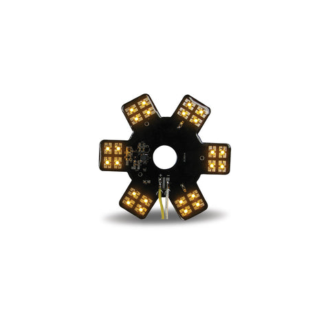 5" Star Amber LED for 13" Donaldson Air Breather (24 Diodes)