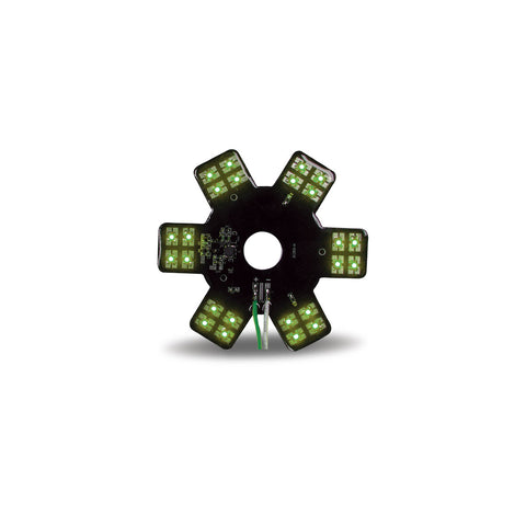5" Star Green LED for 13" Donaldson Air Breather (24 Diodes)"