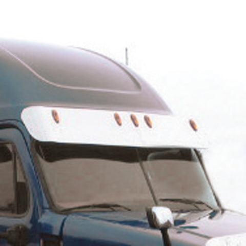 12" Freightliner Cascadia Day Cab Sunvisor - Blank
