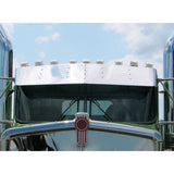 KW. 14" Curved Glass Sunvisor