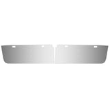 12" Kenworth T660 Sunvisor with 5 Slotted Light Holes - Replaces OEM visor