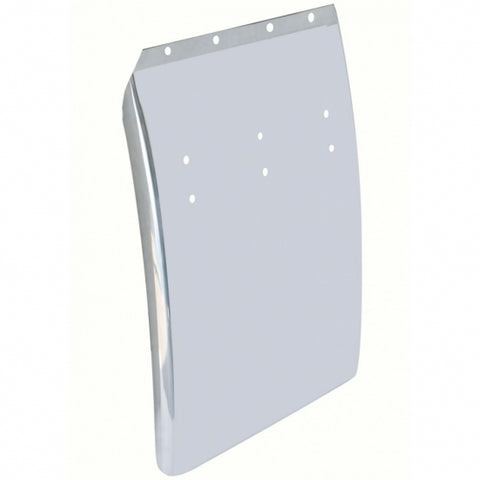 24" x 34" Stainless Quarter Fender Blank Only