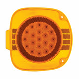 22 LED Freightliner Turn Signal - Amber LED/Amber Lens