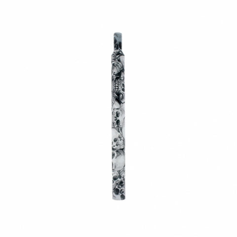 6” Shifter Shaft Extender - Skull Pattern Wrapped
