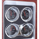 2006+ Kenworth Small Gauge Cover with Visor - Double