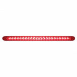 23 SMD LED 17 1/4" Stop, Turn & Tail Light Bar with Reflector - Red LED/Red Lens