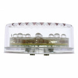 13 LED 2 1/2" Clearance/Marker Light - Amber LED/Clear Lens