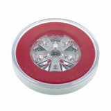 18 LED 4" "GLO" Stop, Turn & Tail Light Kit - Red Led/Red Lens