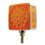 45 LED Double Face Turn Signal - Amber/Red Lens