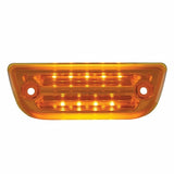 9 LED Rectangular Cab Light for Peterbilt 579 & Kenworth T680, T770, T880 - Amber LED / Amber Lens