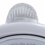 Stainless Steel Guide 682-C Style Headlight 6014 & LED Turn Signal - Clear Lens
