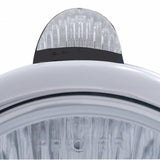 Black Guide 682-C Headlight H4 & Dual Mode LED Signal - Clear Lens
