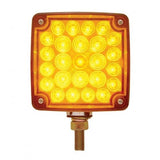 52 LED Reflector Double Face Turn Signal - Amber/Red Lens