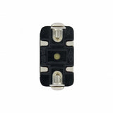 2 Pin, 10 Amp - 12 Volts D.C. On -Off Metal Toggle Switch w/ 2 Screw Terminals